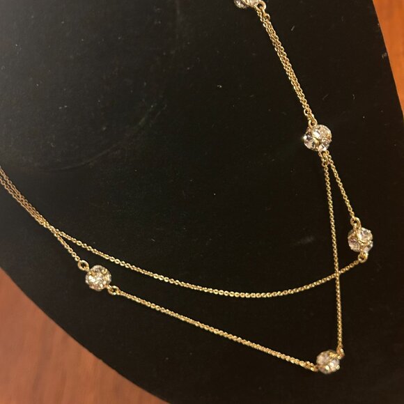 Gorgeous Kate Spade 2 Layer Necklace with Stones. - Picture 5 of 15